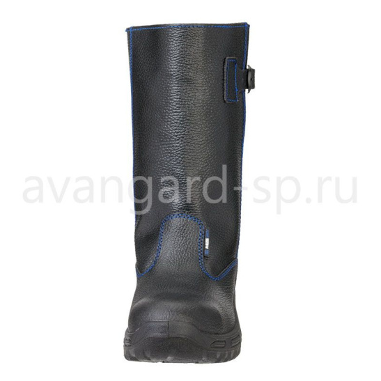 Сапоги мужские "Легион" р.46 ПУ МП цв.черный