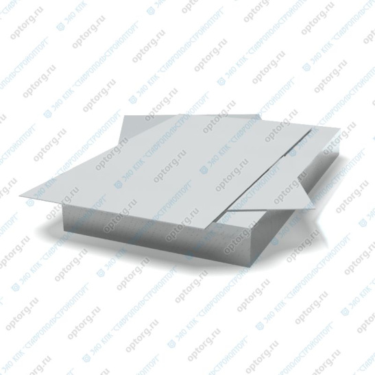 Лист алюминиевый 0,8 мм, 1,2x3,0 м, АМг2М