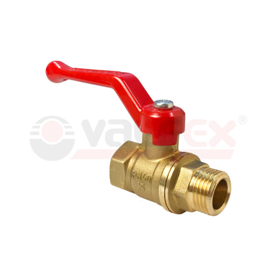 Кран шаровый Valfex 11Б27фт1М вода рычаг вн/нар Ду-15 Ру-16 