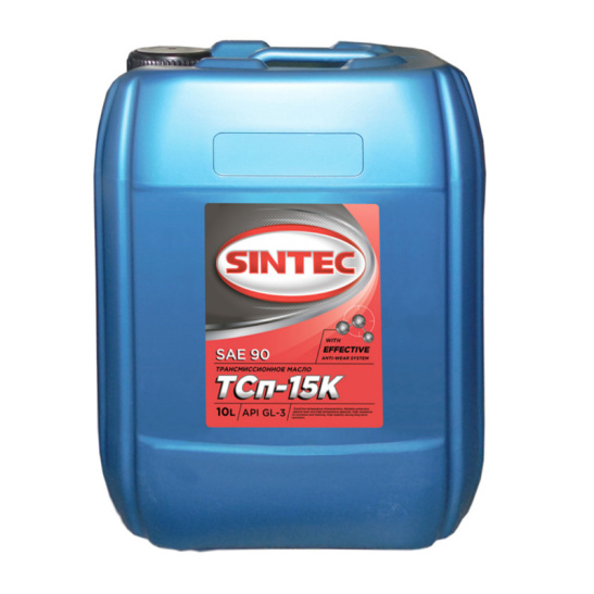 Масло трансмиссионное Sintec ТСп-15К, 10 л, GL-3(ТМ-3), минеральное, для МКПП