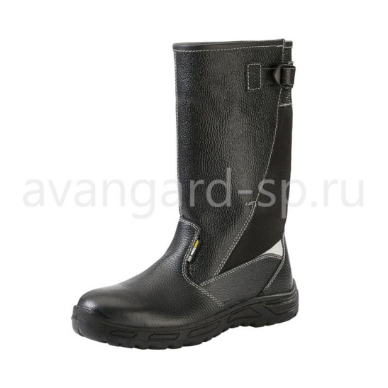 Сапоги мужские "Бустер" КП, ПУ р.39 цв.черный