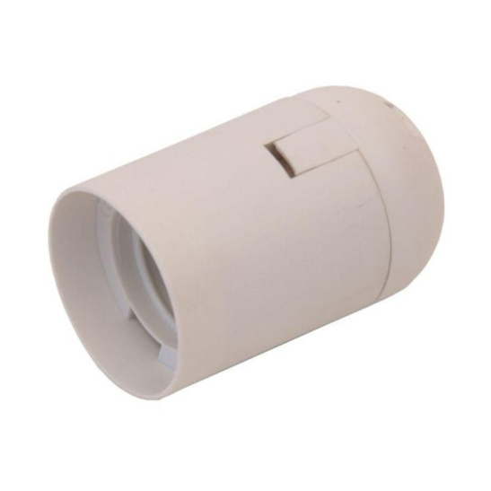 Патрон IEK (Ппл27-04-К02) Е27 пластик подвесной белый индивидуальный пакет (EPP10-04-02-K01)