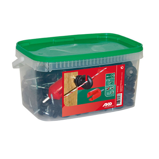 111450 Изолятор круглый кольцевой 50шт./упак. для электроизгороди(пастух)