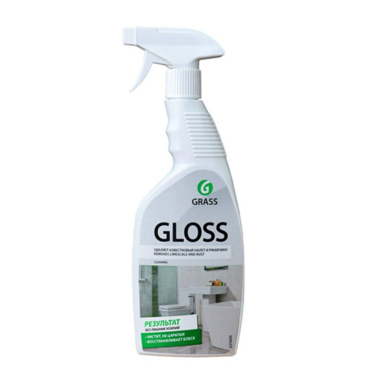 Чистящее средство на основе лимонной кислоты для удаления налета и ржавчины(для акриловых ванн) 221600 (768) «Gloss» 600мл Грасс(Grass) 