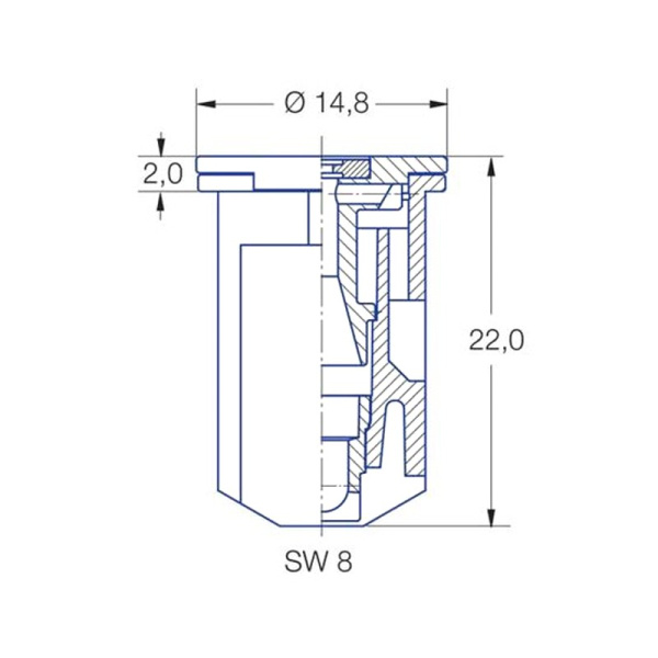 IDKT-120-05 Распылитель двухфакельный компактный щелевой инжекторный (Lechler)