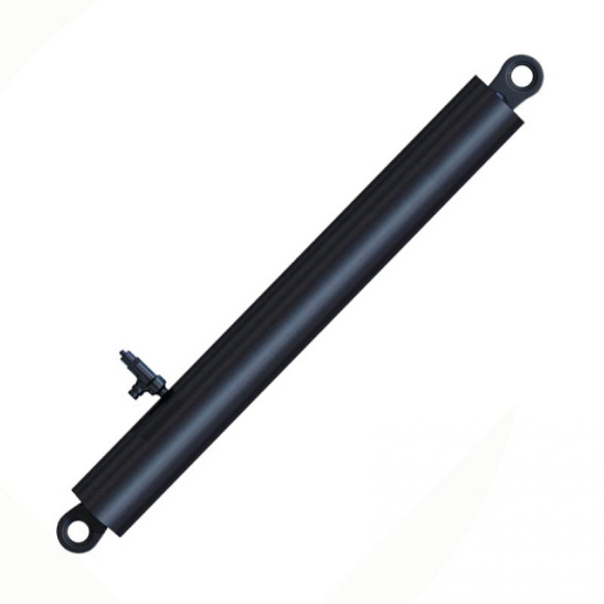 6520-8603010-33 ЗЧ ГИДРОЦИЛИНДР ПОДЪЕМА КУЗОВА 20 тонн Н/ОБРАЗЦА (с гидрозамедлителем)  4-х штоковый (взамен 6520-8603010-30) (Нефаз) (под заказ)