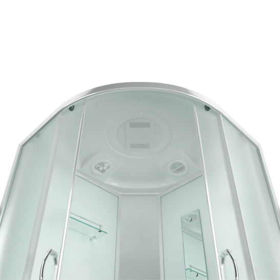 Душевая кабина 800x800x2150 мм, Erlit ER3508P-C3-RUS, Россия