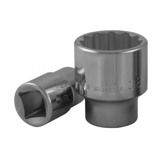 Головка торцевая 27мм 3/4" 12 гранная, Jonnesway S04H6327