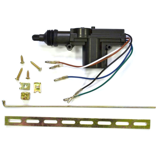 Электропривод пятипроводной (активатор замка двери) + крепеж, 12В. ("НПП ОРИОН") (BCS-5P) актуатор автомобильный