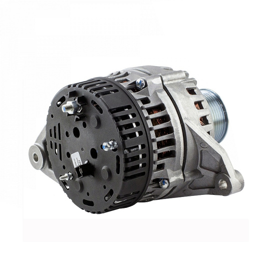 3142.3771-20 ГЕНЕРАТОР КАМАЗ (двигатели 740.30, 740.31 ЕВРО-2, 3, 10-ти ручьевой, крепление - отверстие 10мм.) 28 В 90 А "ELTRA"