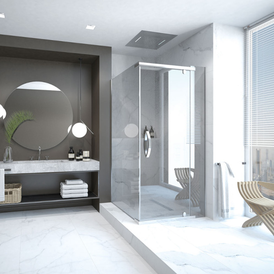 Душевое ограждение 1200x900x2000 мм, Alex Baitler AB244-120, прямоугольное Китай