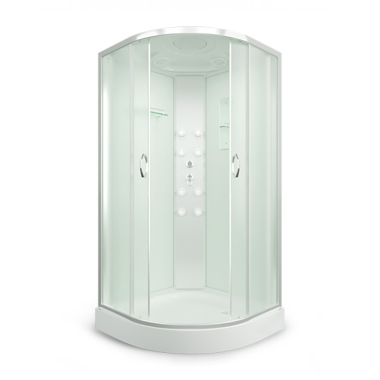 Душевая кабина 900x900x2150 мм, Erlit ER3509РF-C3-RUS, Россия