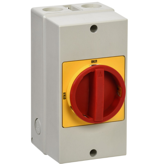 Переключатель кулачковый ПКП10-13/К 10А "откл-вкл" 3Р/400В IP54 IEK (BCS33-010-1)