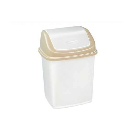 Контейнер для мусора 35 л "Ромашка" с перекидным верхом ЭЛФ 463
