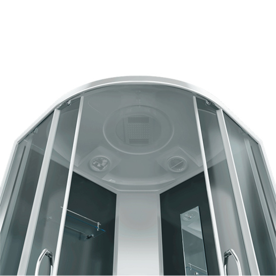 Душевая кабина 800x800x2150 мм, Erlit ER3508P-C4-RUS, Россия