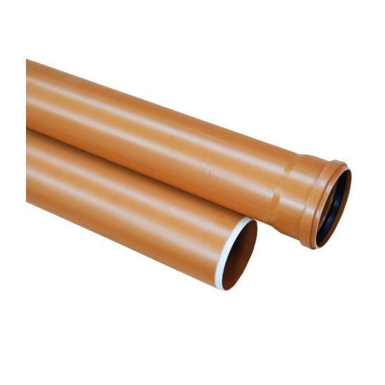 Труба НПВХ для наружной канализации D=110x3,2 мм, L=1 м, SN-4, Хемкор, г. Дзержинск