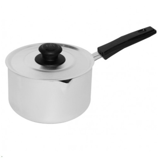 Кастрюля алюм. 0,75 л пласт. ручка 14712