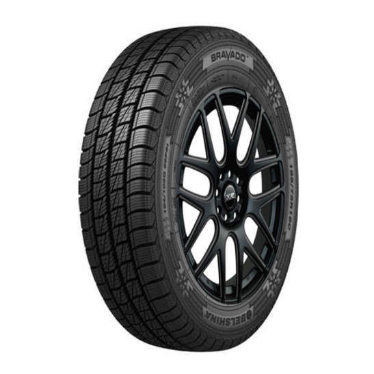 Шина 185/75R16C Belshina  BEL-293 Bravado, 104/102Q, б/к, зимняя, M+S, (Белшина), Беларусь,  Газель