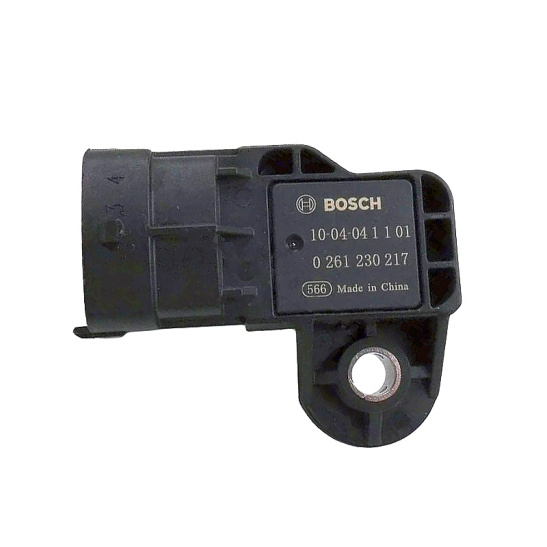 0261230217_ "BOSCH" ДАТЧИК АБСОЛЮТНОГО ДАВЛЕНИЯ С ДАТЧИКОМ ТЕМПЕРАТУРЫ УАЗ-3163 ПАТРИОТ (двиг. ЗМЗ-409)