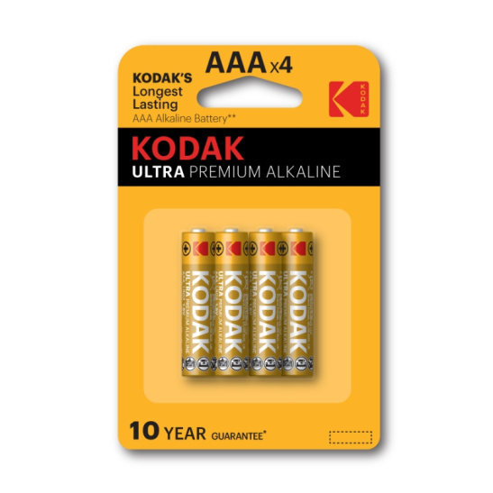 Батарейка Kodak ULTRA  LR-03 BL-4, 1,5 В