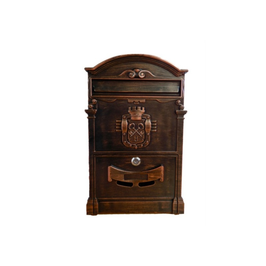 Почтовый ящик №4010В старая медь