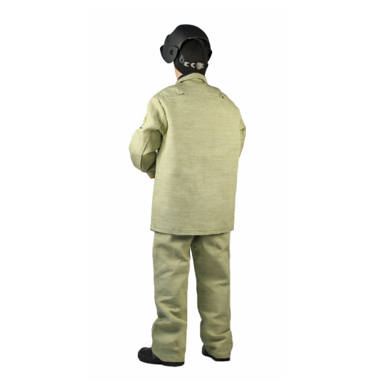 Костюм "Сварщик" летний брезентовый с накладками р.44-46(88-92) рост 5/6(182-188) 