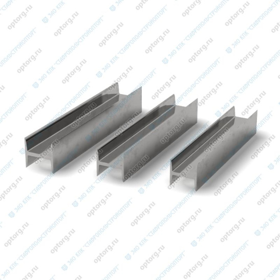 Двутавр алюминиевый 30x20x30x1,5 мм, 2 м, АД 31