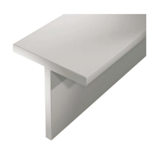 Тавр алюминиевый 25x25x2,0 мм, 2 м, АД 31