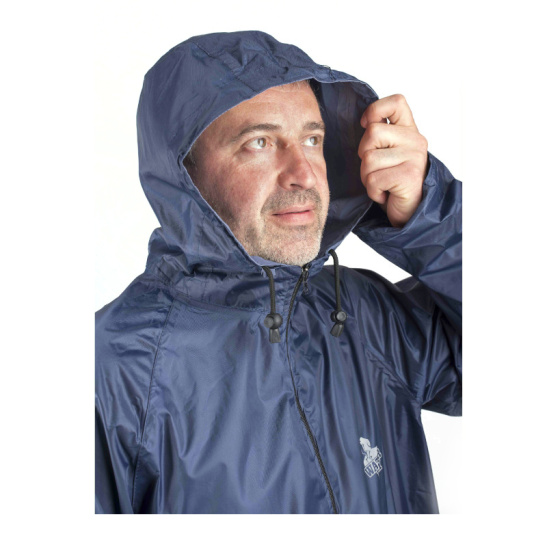Плащ влагозащитный "Тайфун" "WaterWay" р.60-62(120-124) рост 5/6(182-188) цв.темно-синий