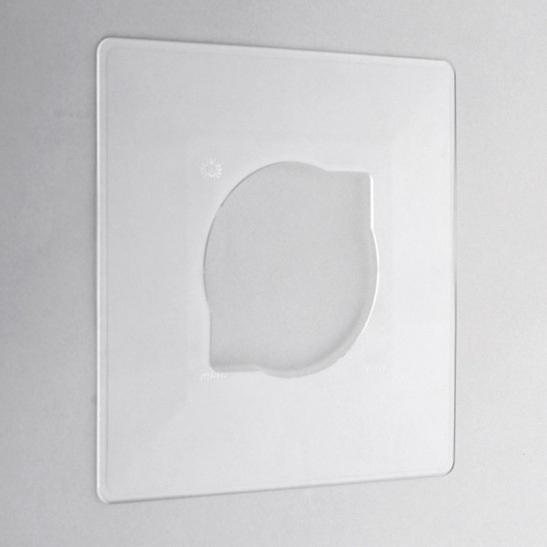 Декоративная накладка под выключатель прозрачная ЮЛИГ.735212.410-01 Светоприбор