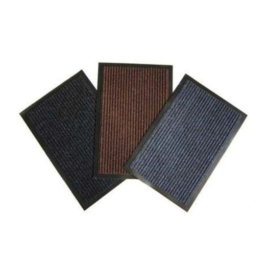 Коврик грязезащитный влаговпитывающий Floor mat 50*80 см черный