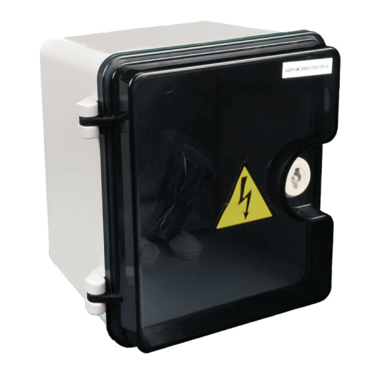 Корпус ЩМПпл 200х175х150 прозрачная дверь IP55  KRZMI