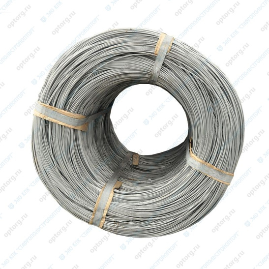 Проволока Т/О 1,8 мм, цинк, ГОСТ 3282-74, Россия