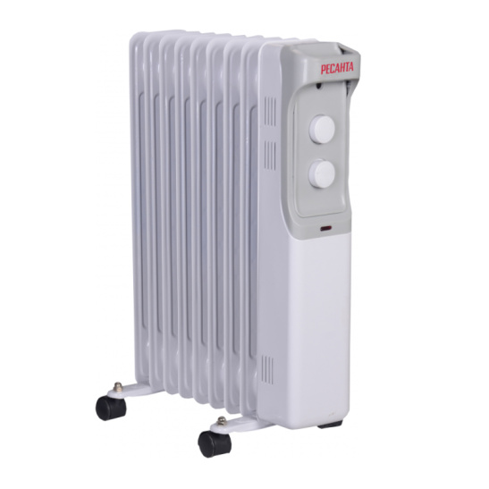 Радиатор масляный Ресанта ОМ-9Н, 2000 Вт, 9 секц.
