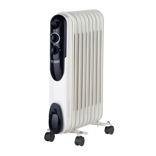 Радиатор масляный Ресанта ОМПТ-9Н, 2000 Вт, 9 секц.