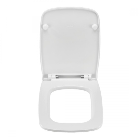 Унитаз-компакт Santek Нео SLIM (тонкое сиденье), 1WH302470, горизонтальный выпуск, двухрежимная  арматура OLIVEIRA, нижний  подвод, сиденье с микролифтом