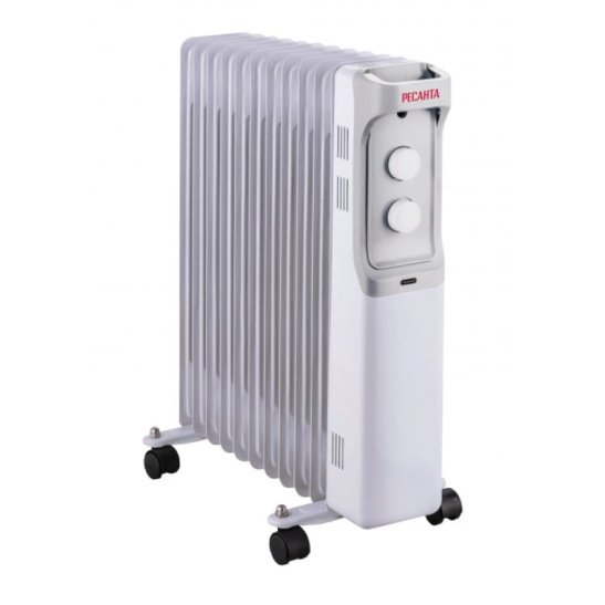 Радиатор масляный Ресанта ОМ-12Н, 2500 Вт, 11 секц.