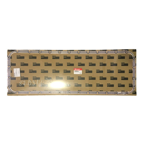 3938160 Прокладка поддона картера двигателя Cummins C8.3 ISLe (3938160, 3934044, 3914017, С3973509, 3930408)