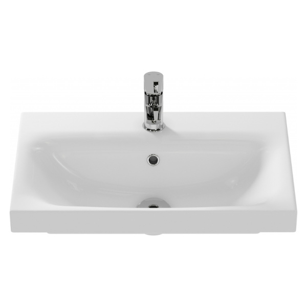 Раковина MODUO 60 SLIM встраиваемая с 1 отв., 600x380 мм, г. Сызрань
