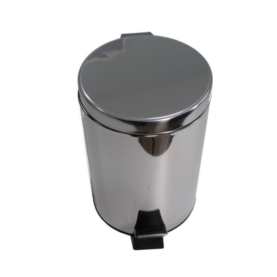 105  ВЕДРО из нерж.стали с педалью круглое 5л Китай