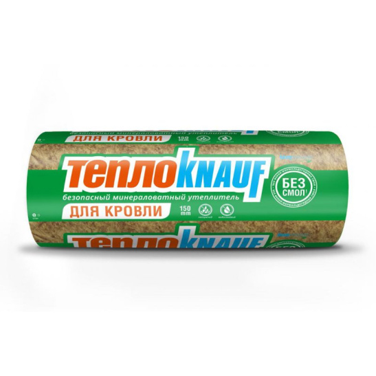 УТЕПЛИТЕЛЬ ТеплоKNAUF "ДЛЯ КРОВЛИ" TR 2х1220*6148*50мм (0,75м3/15м2) 12-15 кг/м3