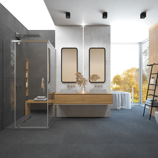 Душевое ограждение 1000x1000x2000 мм, Alex Baitler AB214-100, квадратное Китай