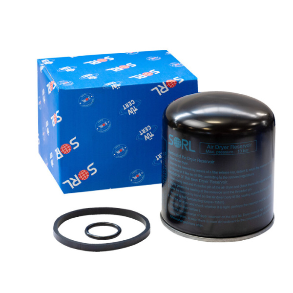 35130010060 Фильтр-патрон (картридж) осушителя воздуха ("SORL") (M39х1,5 -13 BAR) КАМАЗ, DAF, IVECO, MAN, MERCEDES-BENZ, RENAULT, SCANIA, VOLVO, YUTONG, DAYUN, SITRAK (ан. TB1374X, FG LA6273, WABCO 4324102227