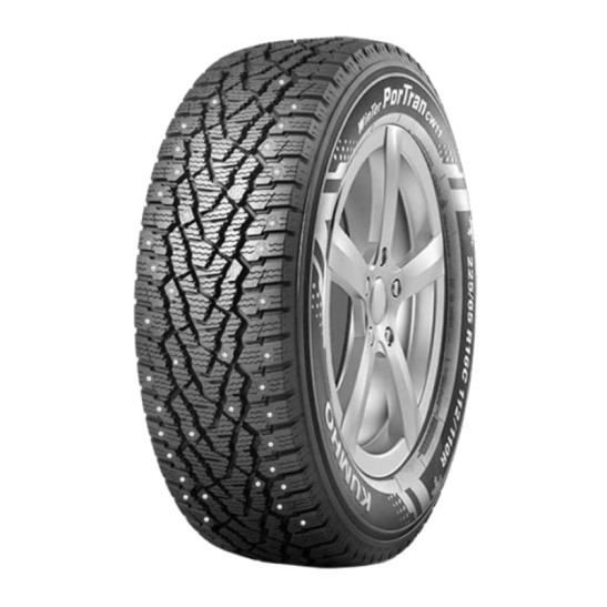 Шина 205/75R16C шип. Kumho Winter PorTran CW11, 110/108R, б/к, зимняя, M+S, (Кумхо), Китай, (2024гв)