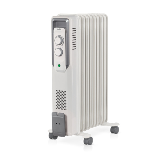 Радиатор масляный Ballu CUBE BOH/CB-09W, 2000 Вт, 9 секц.