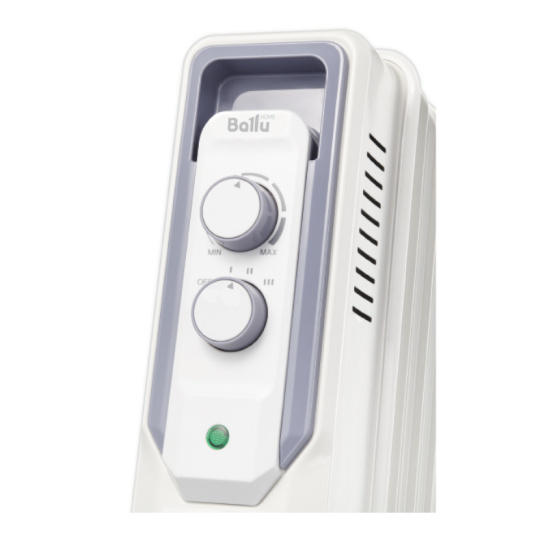 Радиатор масляный Ballu CUBE BOH/CB-09W, 2000 Вт, 9 секц.