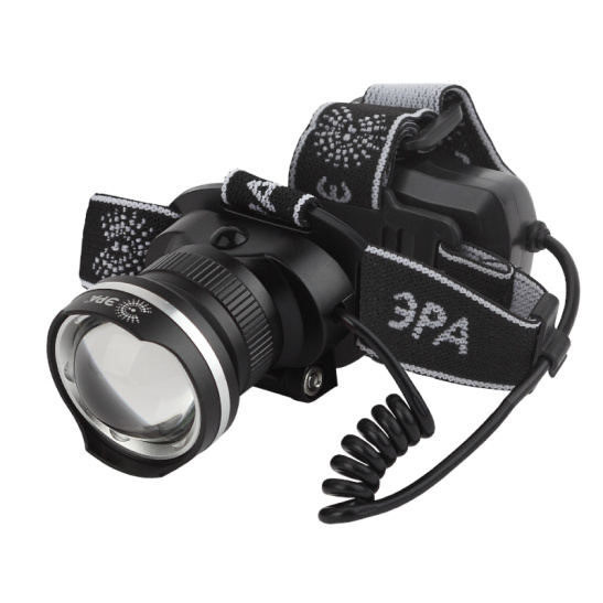 Фонарь ЭРА GA-806 налобный 5Вт USB CREE LED аккумуляторный