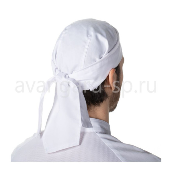 Головной убор "Бандана", р. универсальный, белая