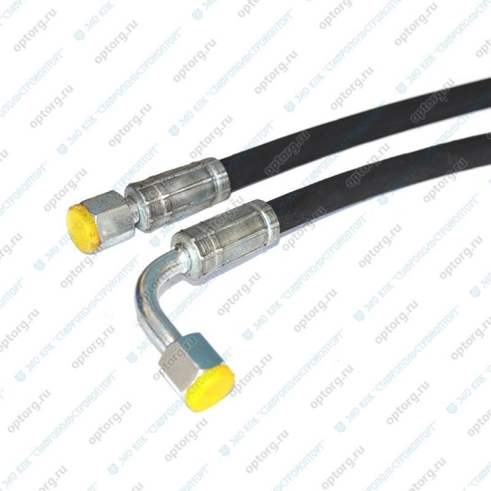 РВД 19*1200 DIN 1SN  6-225 атм. JIC 9/16" 0-90 