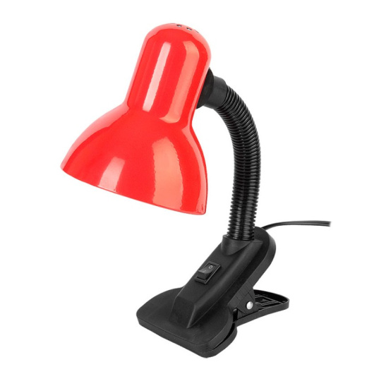 Светильник настольный LED General GTL-025-60-220 (800125) на прищепке 60W красный 